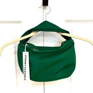Stoney Clover round pouch shoulder bag green